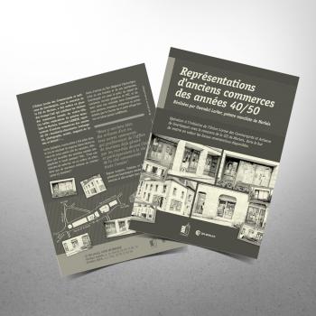Flyer impression noire - Format A4 - 21 x 29,7 cm - Recto / Verso | Le p'tit imprimeur.bzh